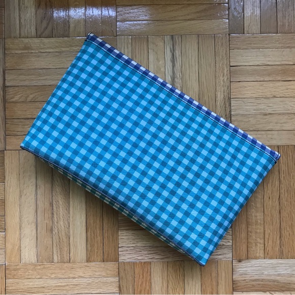 J. Crew Gingham Print Clutch - Picture 8 of 16